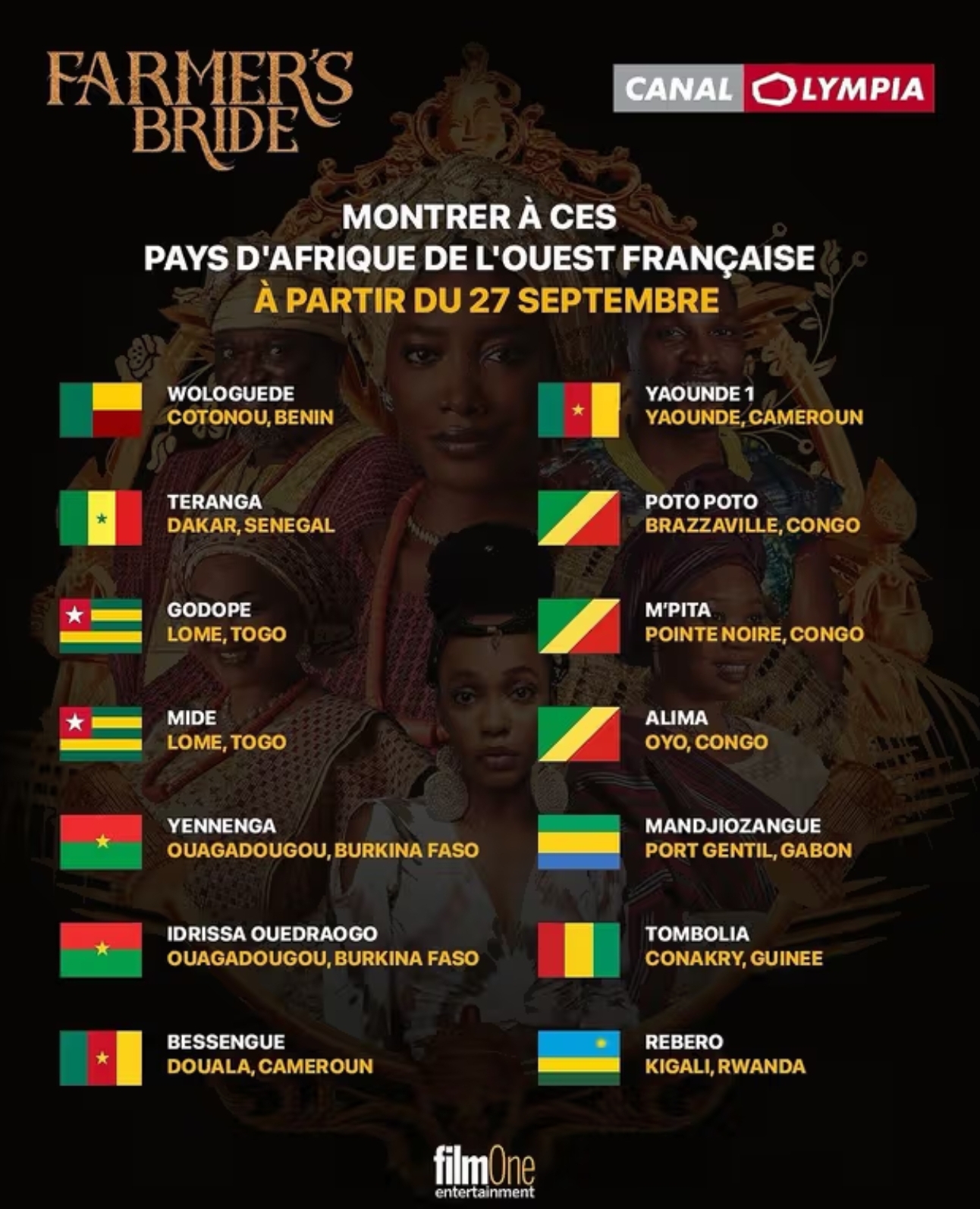 FilmOne's Farmer’s Bride Expands to Francophone Africa – In Cinemas Now!