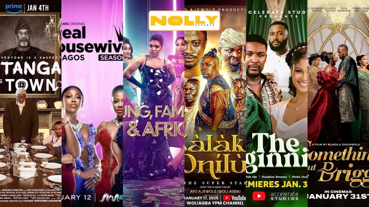 Nollywood Movies & TV Series for the Month of January 2025